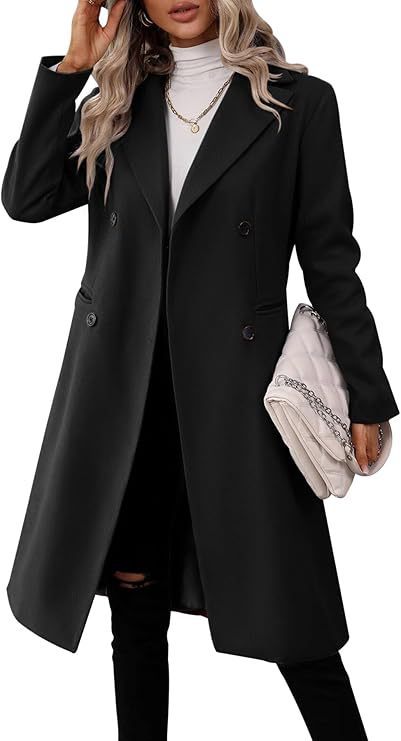 Autumn And Winter New Women's Clothing Long Woolen Coat Women Econic Blanks